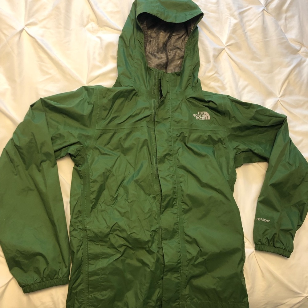 Boys North Face rain jacket